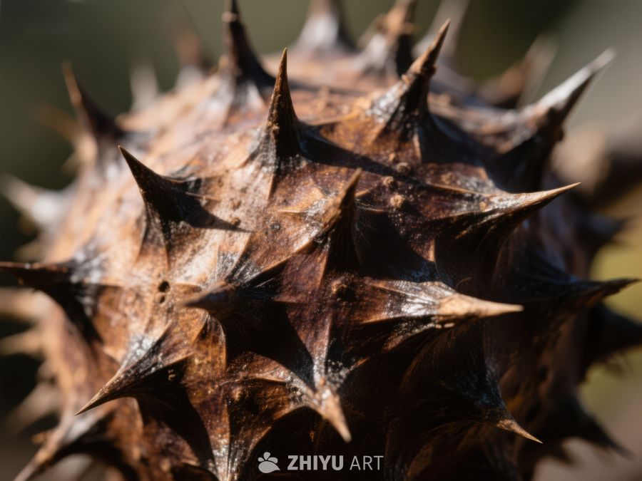 刺猬果的特写 98