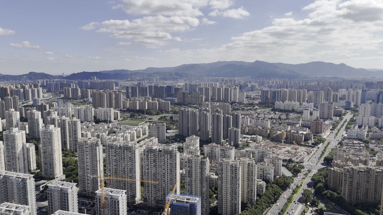 温州晴天城市航拍 38