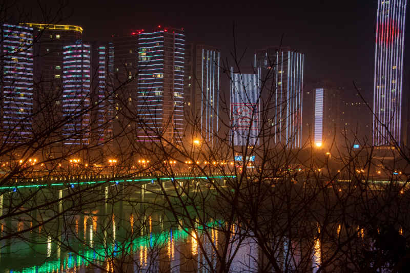 绵阳夜景