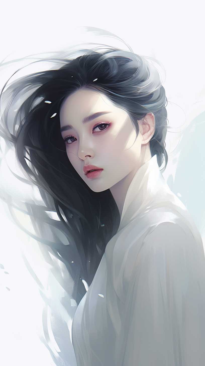 唯美艺术浅白色背景999