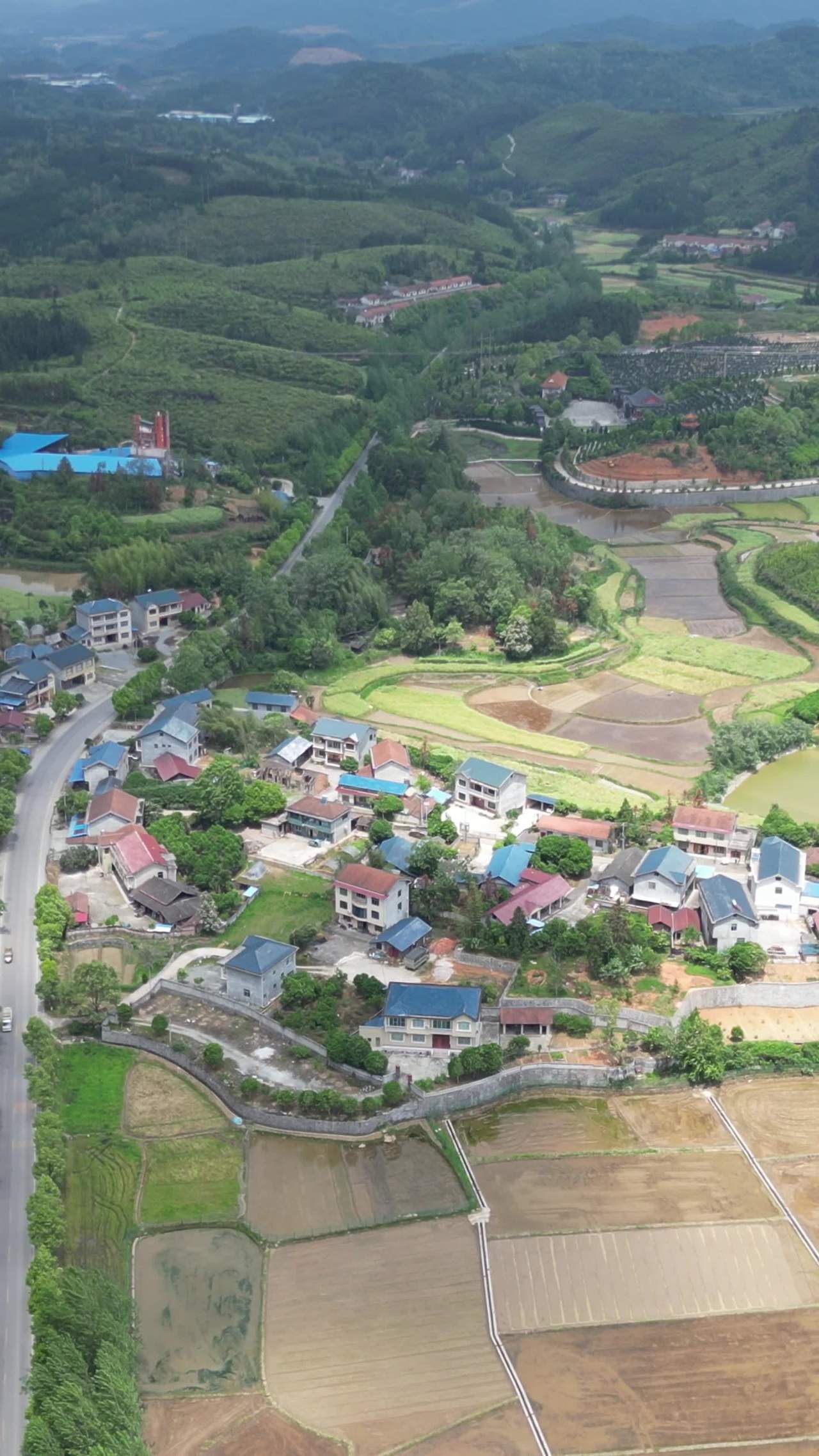 乡村风光航拍