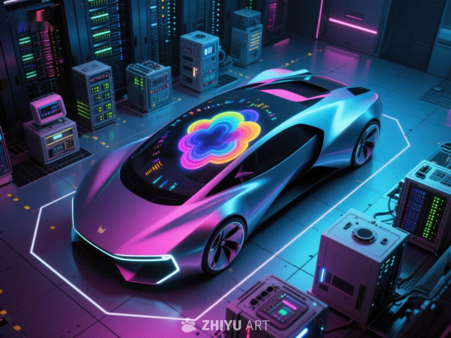 未来智能汽车展示 489