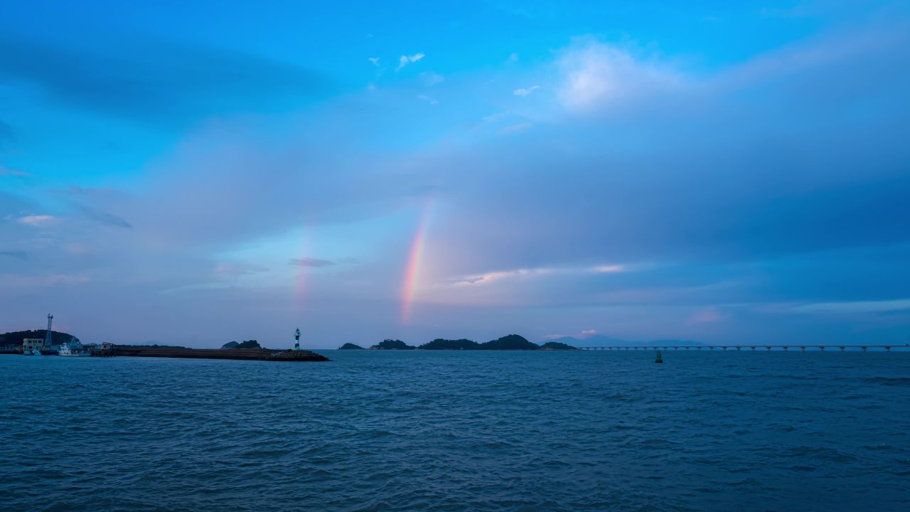 珠海绝美彩虹