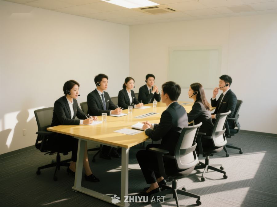 商务会议：团队讨论 287