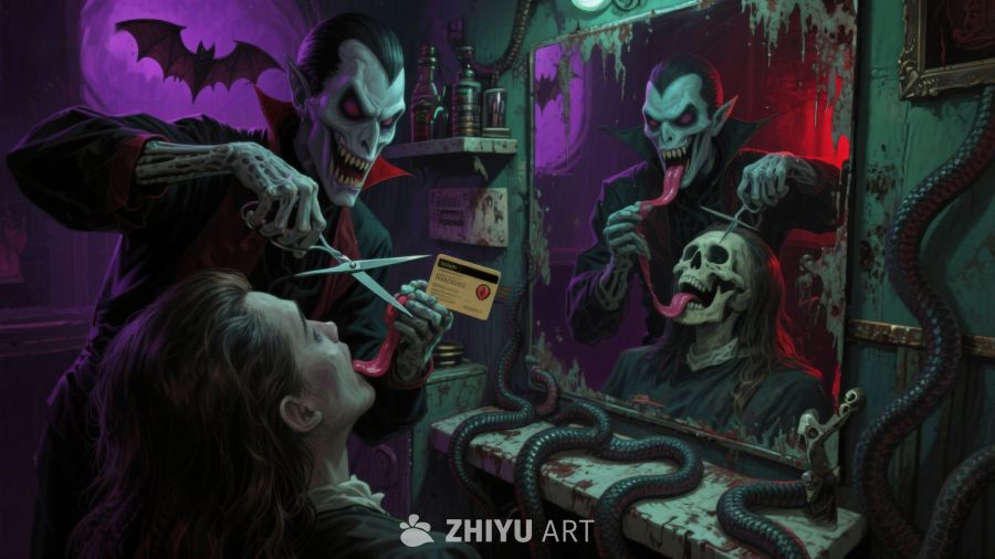 吸血鬼理发师的诡异服务