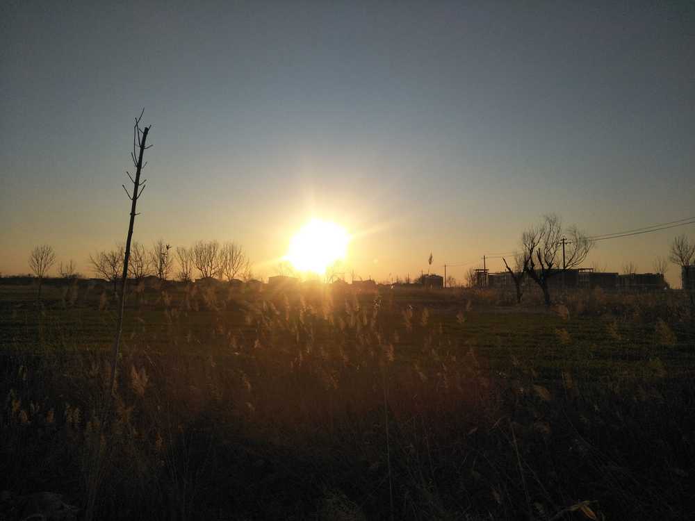 夕阳