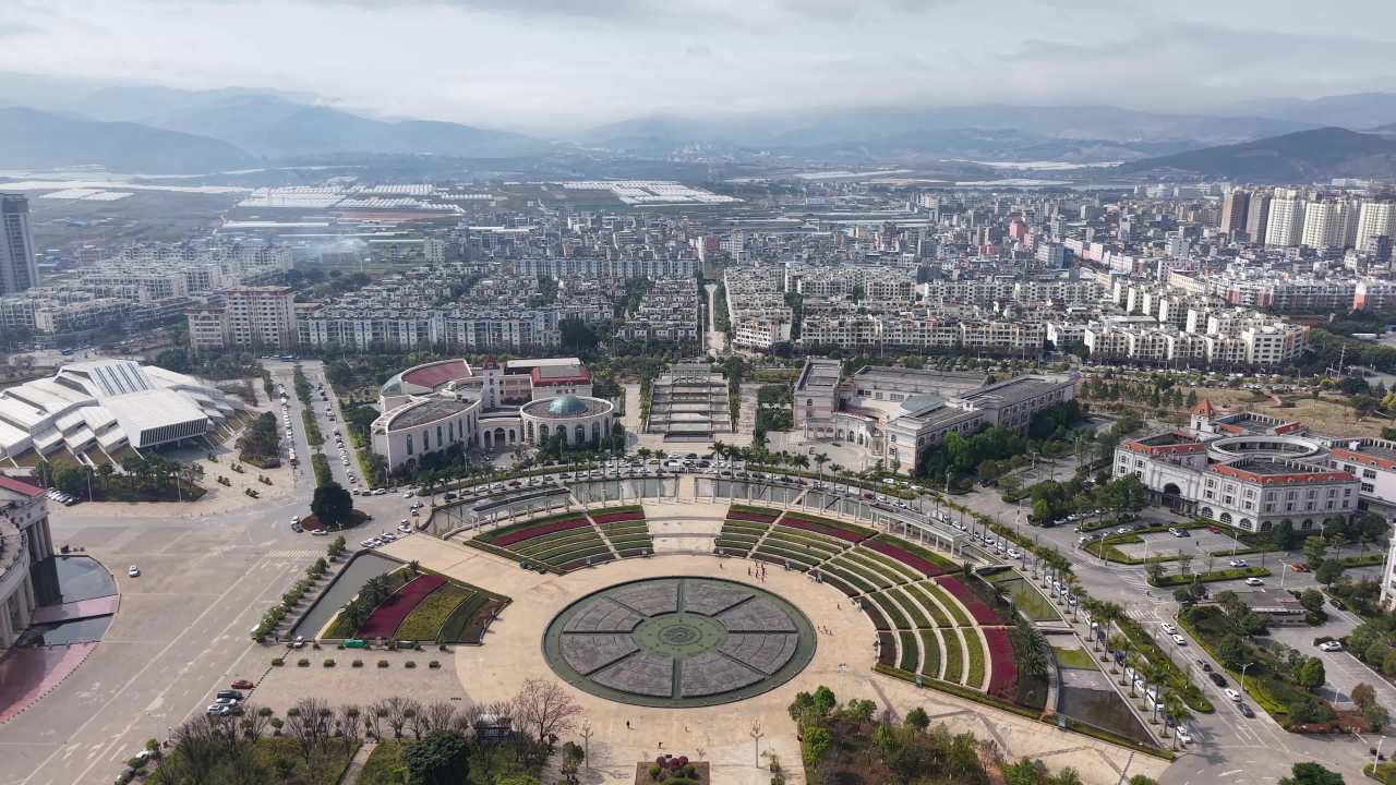 城市中心的宁静与繁华