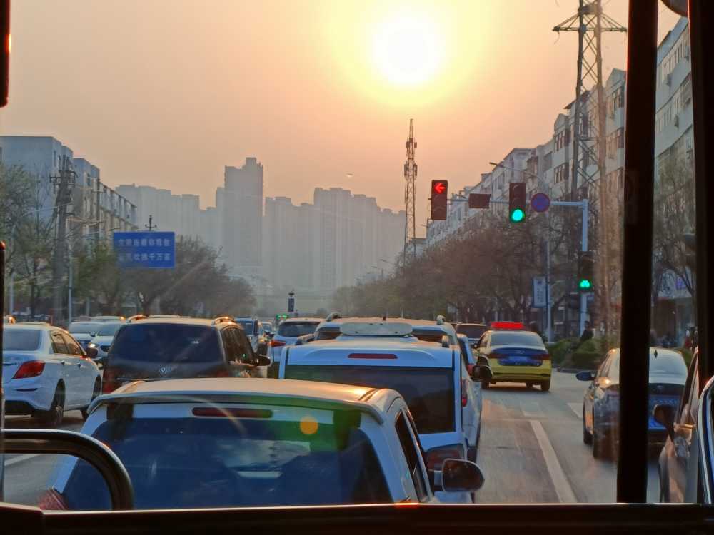 在路上