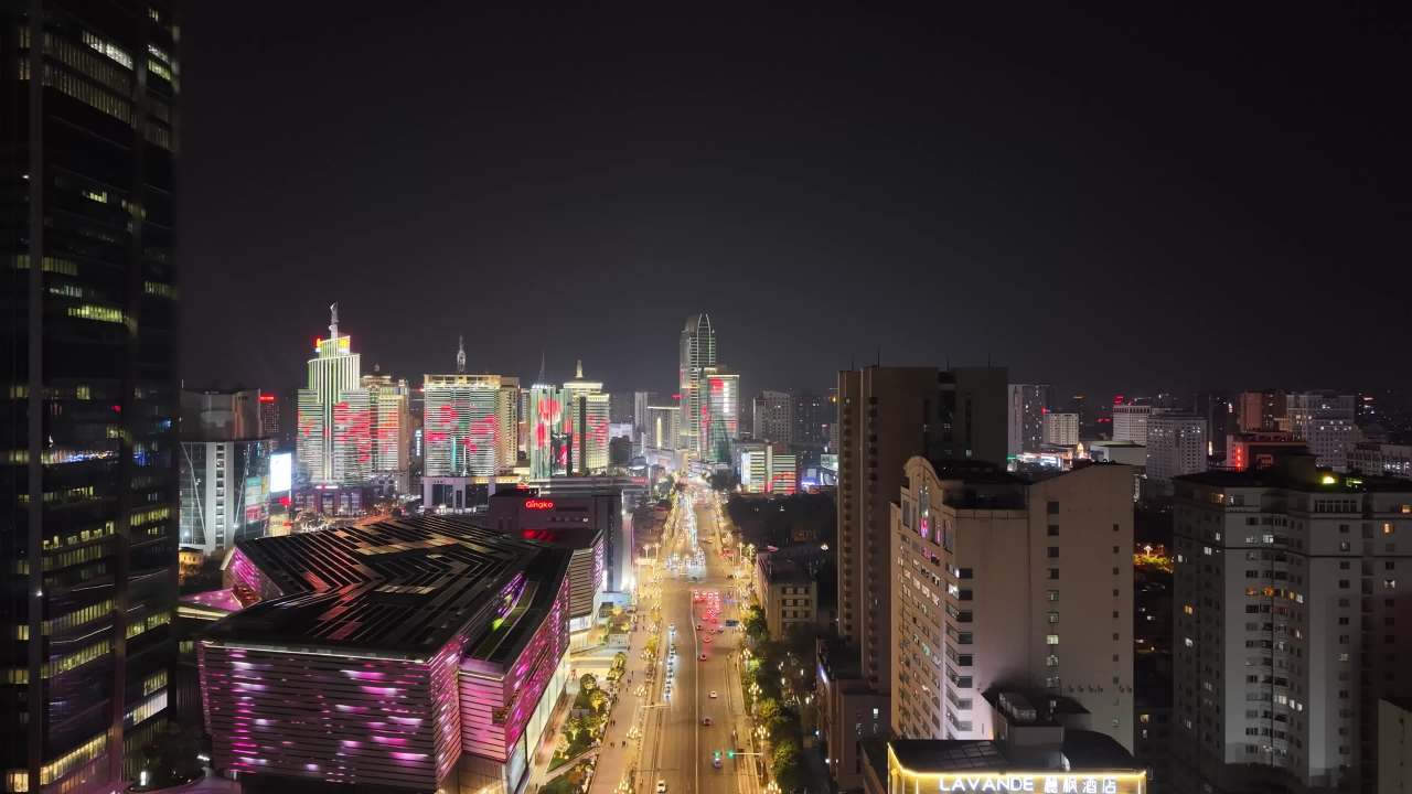 璀璨都市夜景