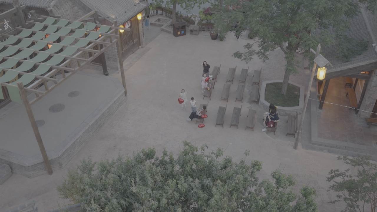 庭院悠闲时光