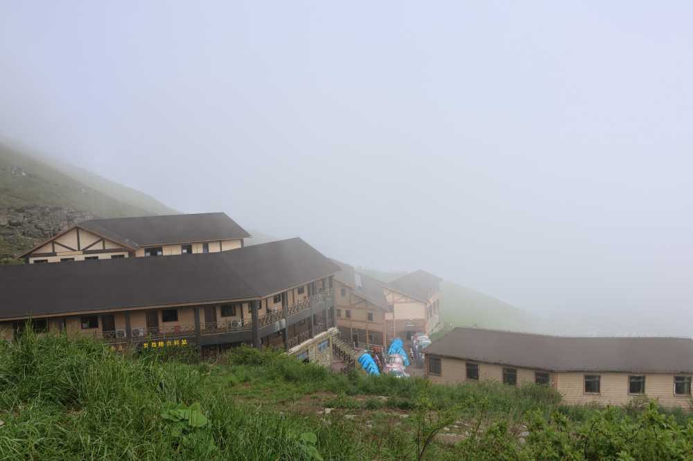 云雾中的武功山