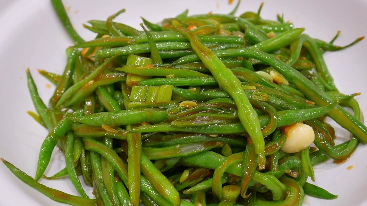 砂锅扁豆丝