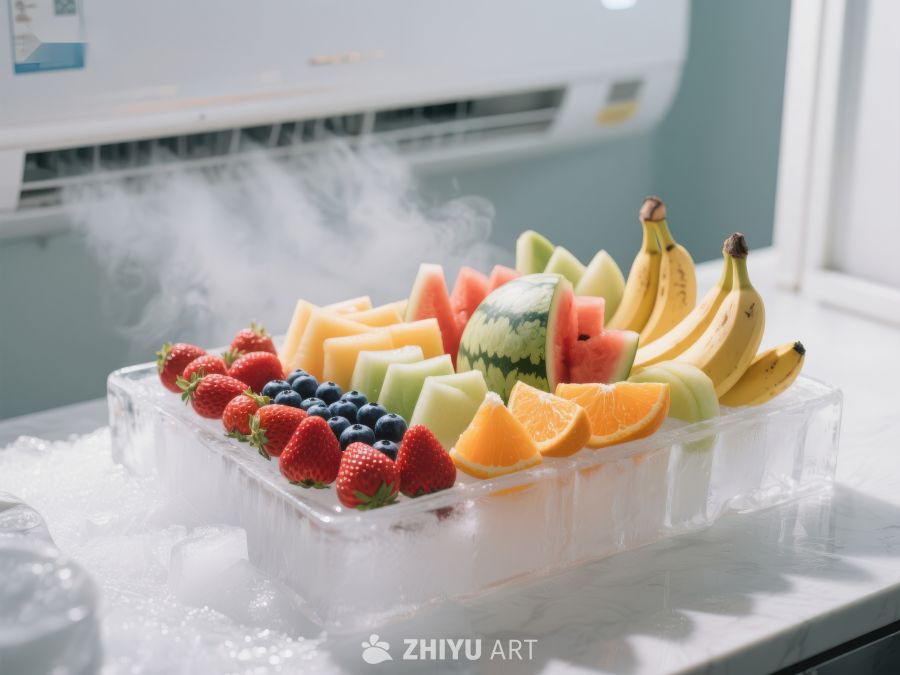 冰镇水果拼盘，清新夏日享受 33