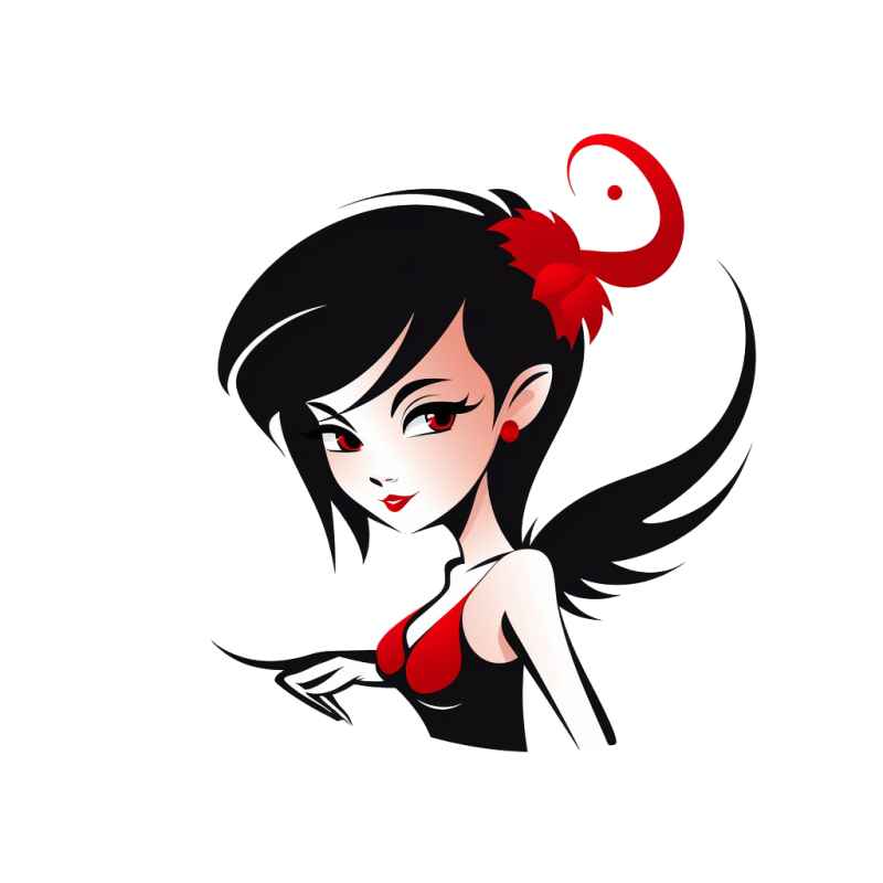 女性头像艺术png