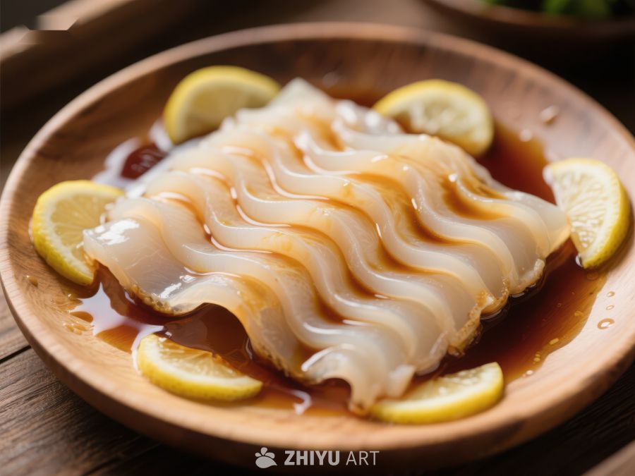 柠檬汁拌海蜇，清新爽口 1077