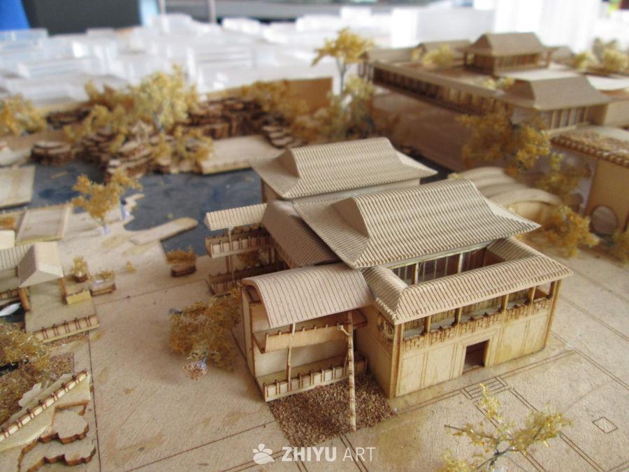 木质建筑模型 1