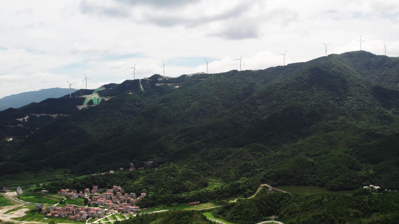 风车近距离