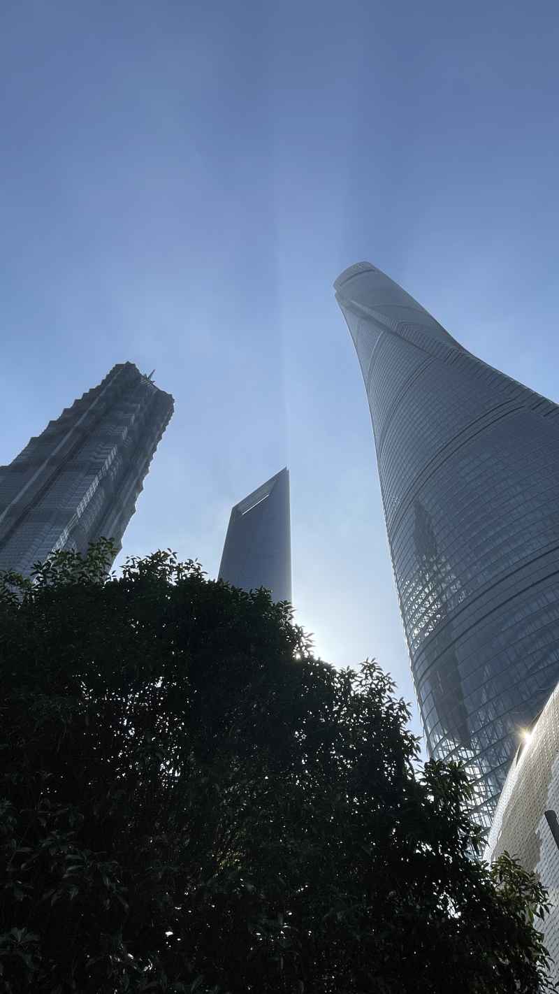 上海中心、金茂大厦、环球金融中心