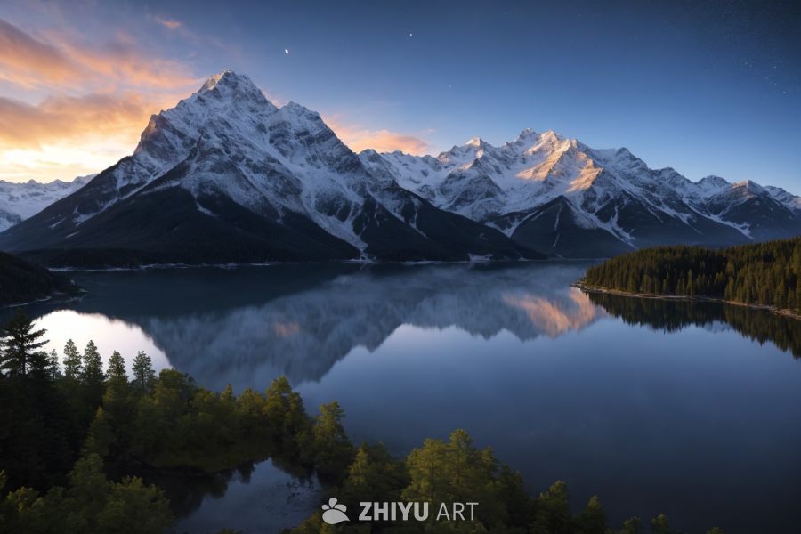 雪山 2