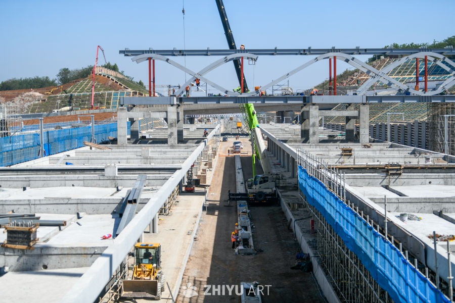 建筑工地建设  重大项目建设施工 11