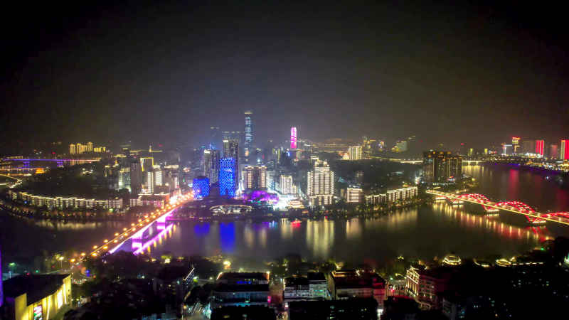 柳州夜景灯光