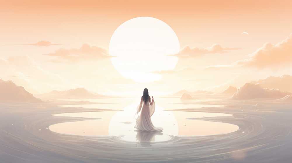 浅色唯美创意背景