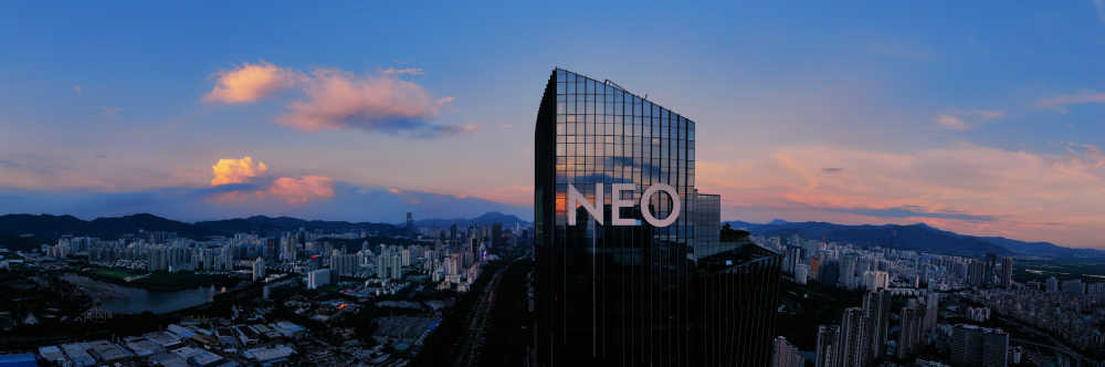 福田NEO大厦东向全景