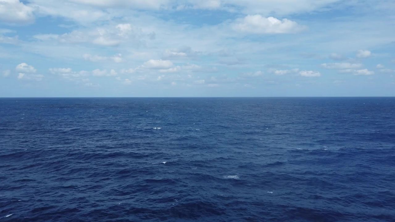 巡航海洋波蓝色水