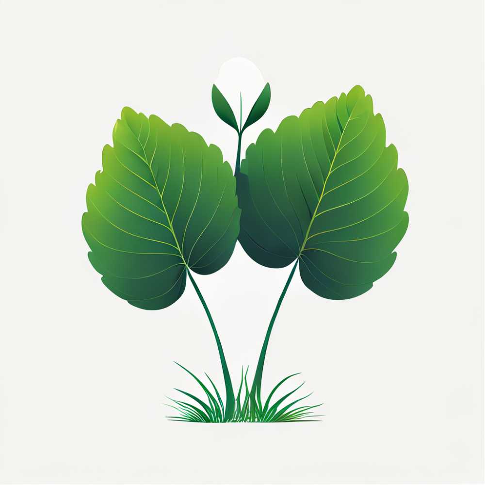 叶子绿色插画