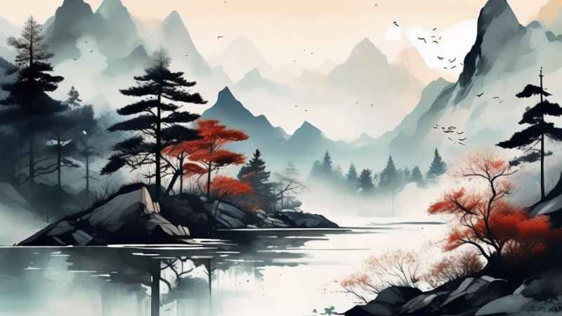 山水插画国风 126