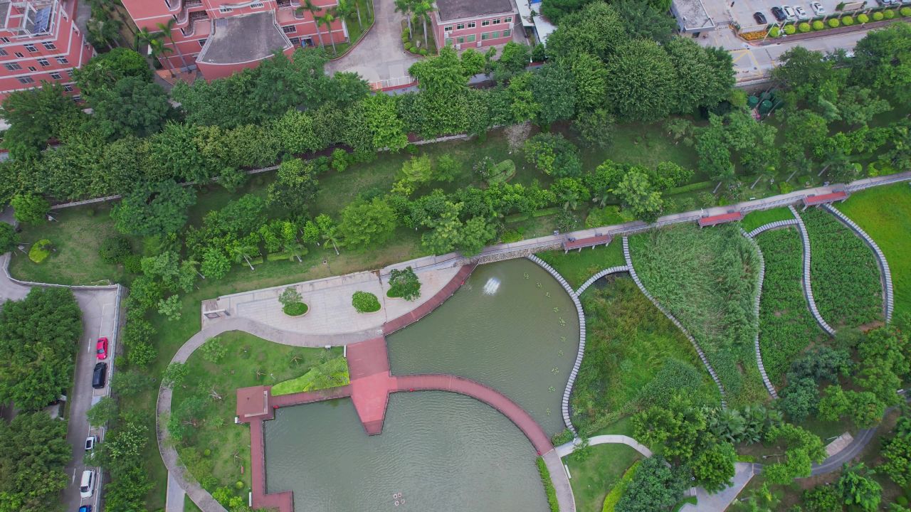 航拍厦门宁宝公园 5