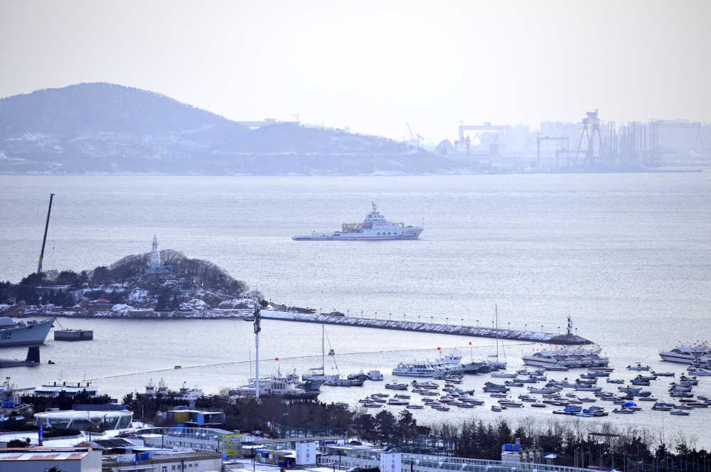 远眺小青岛