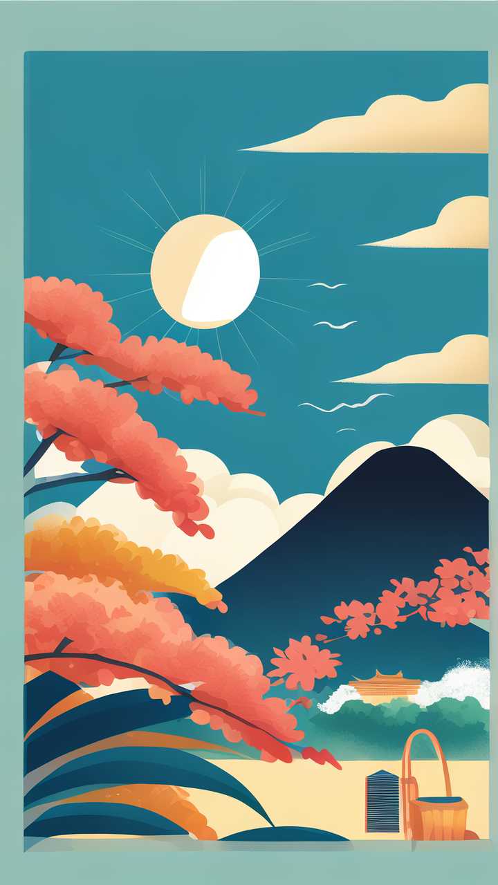 夏季插画小暑