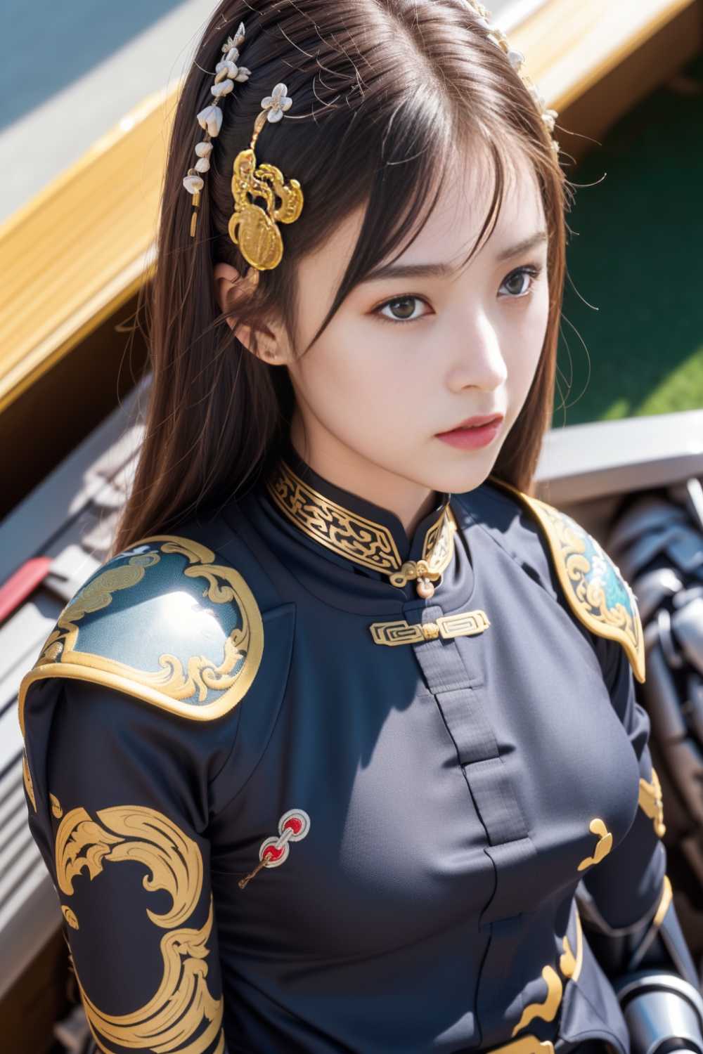 铠甲美女
