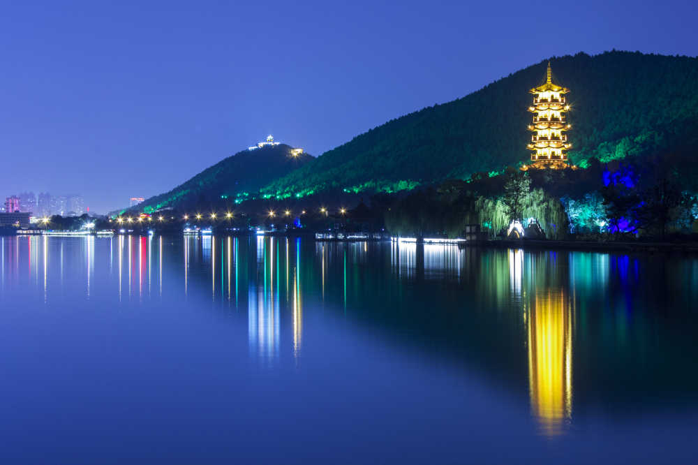 云龙湖之夜