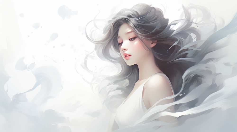 浅色背景艺术创意图