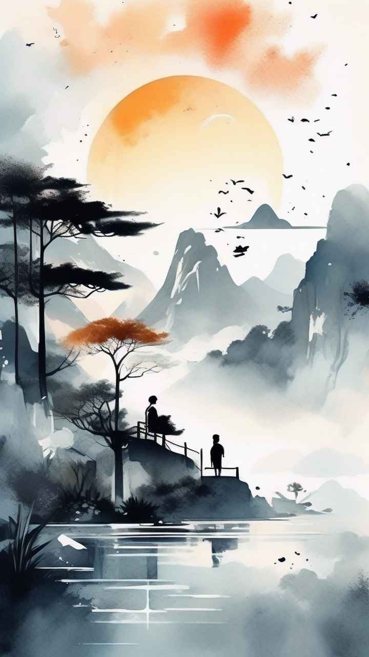 山水插画国风 4