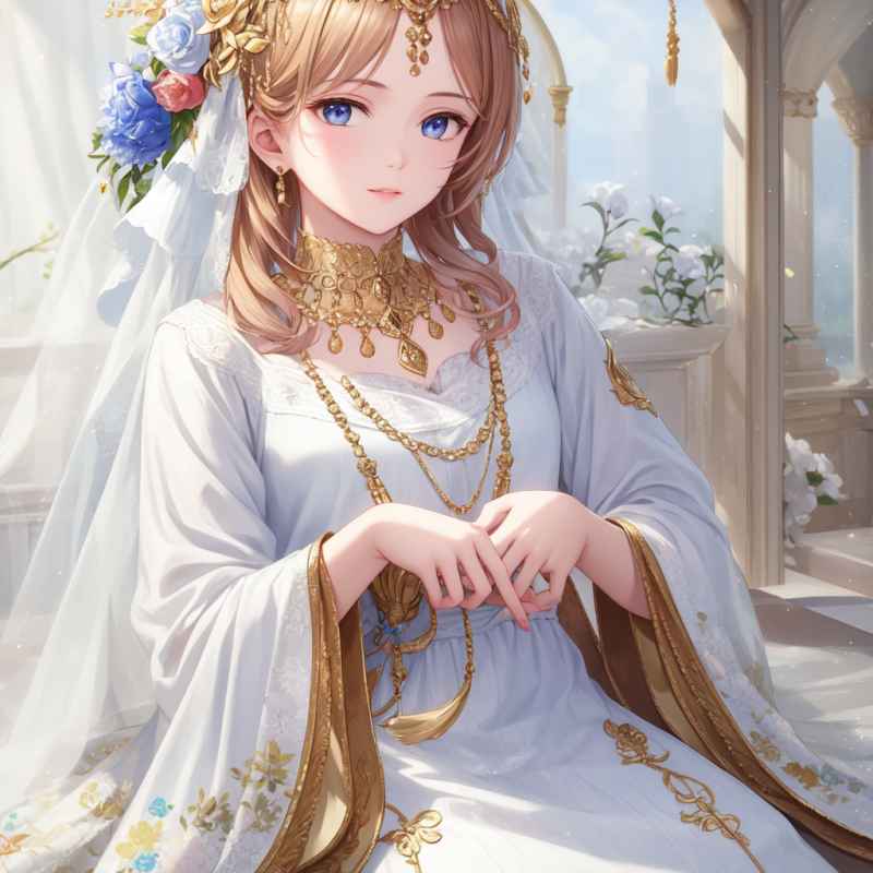 美丽女孩人物设计