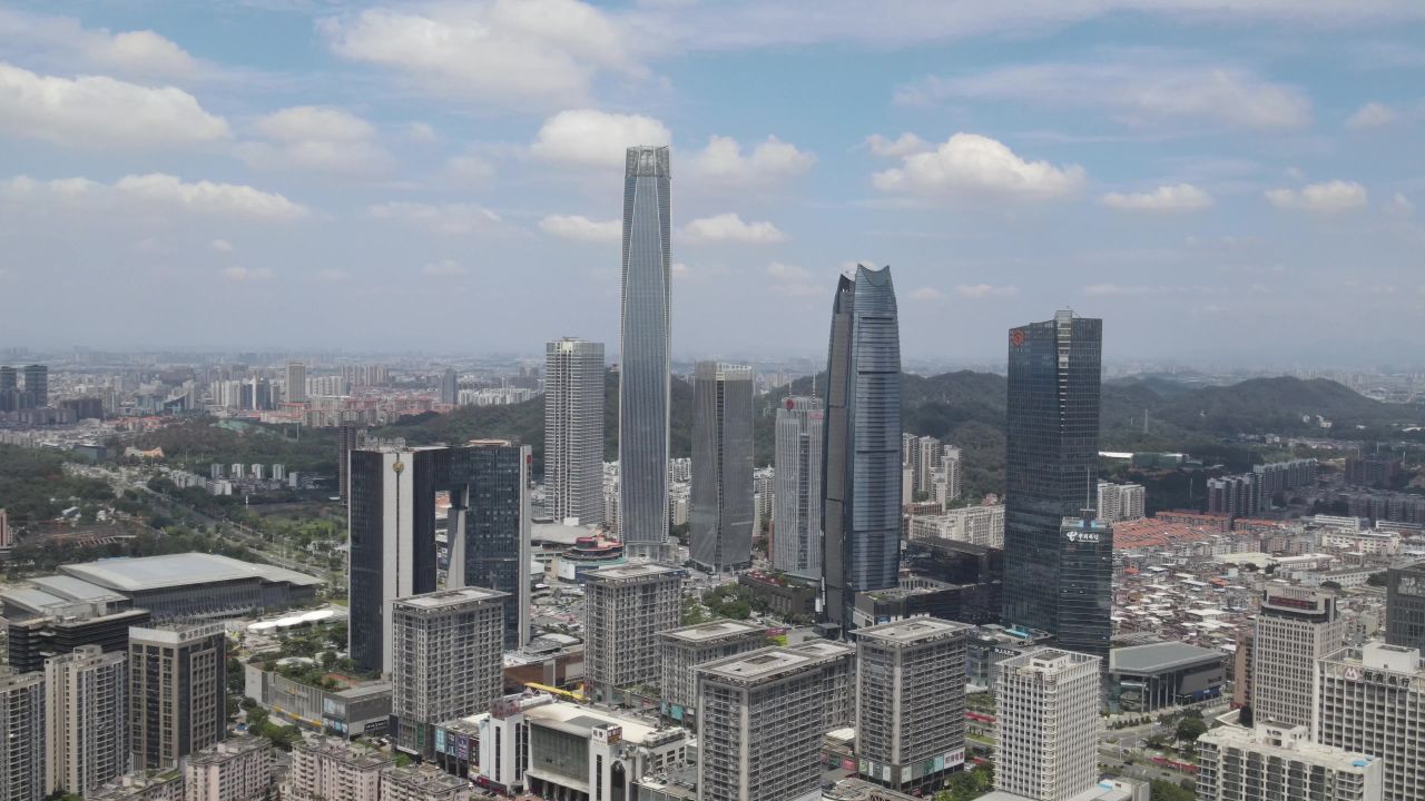 东莞市区航拍