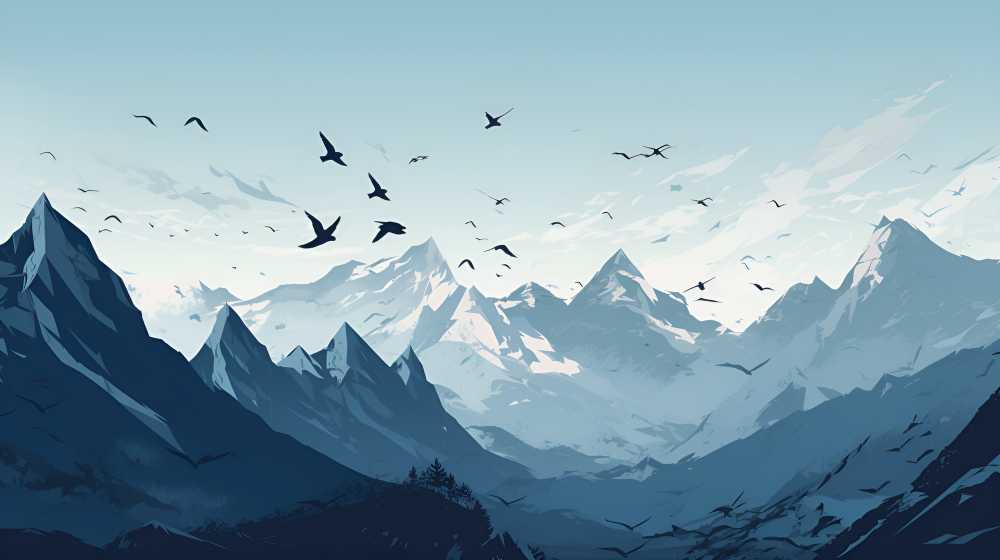 自然山峰美景1