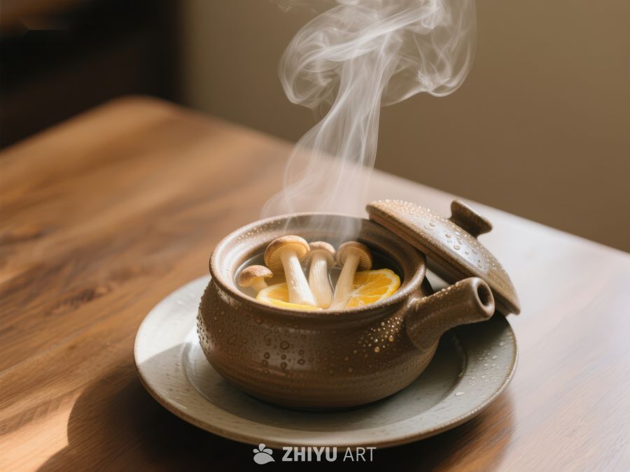热气腾腾的蘑菇汤 181