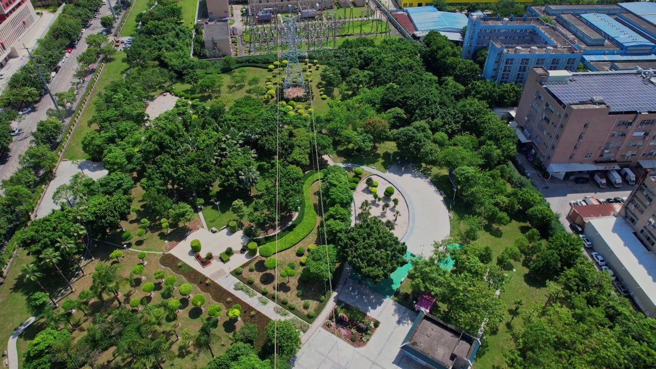 航拍厦门洪厝公园景观 6
