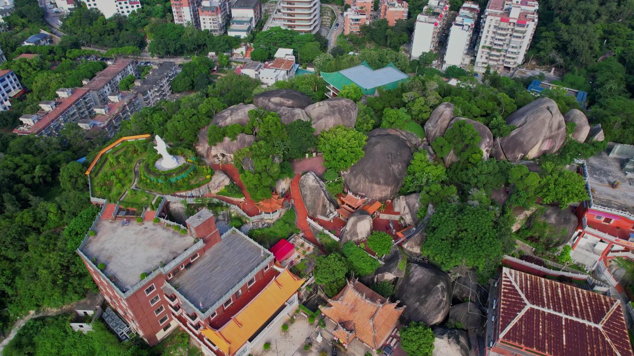 航拍厦门虎溪禅寺 10