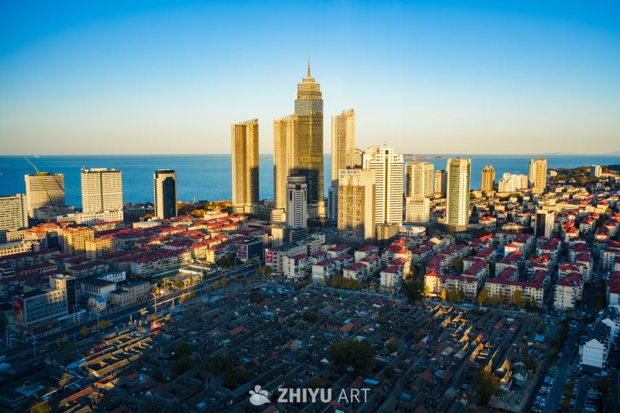 山东烟台城市建筑风光 1