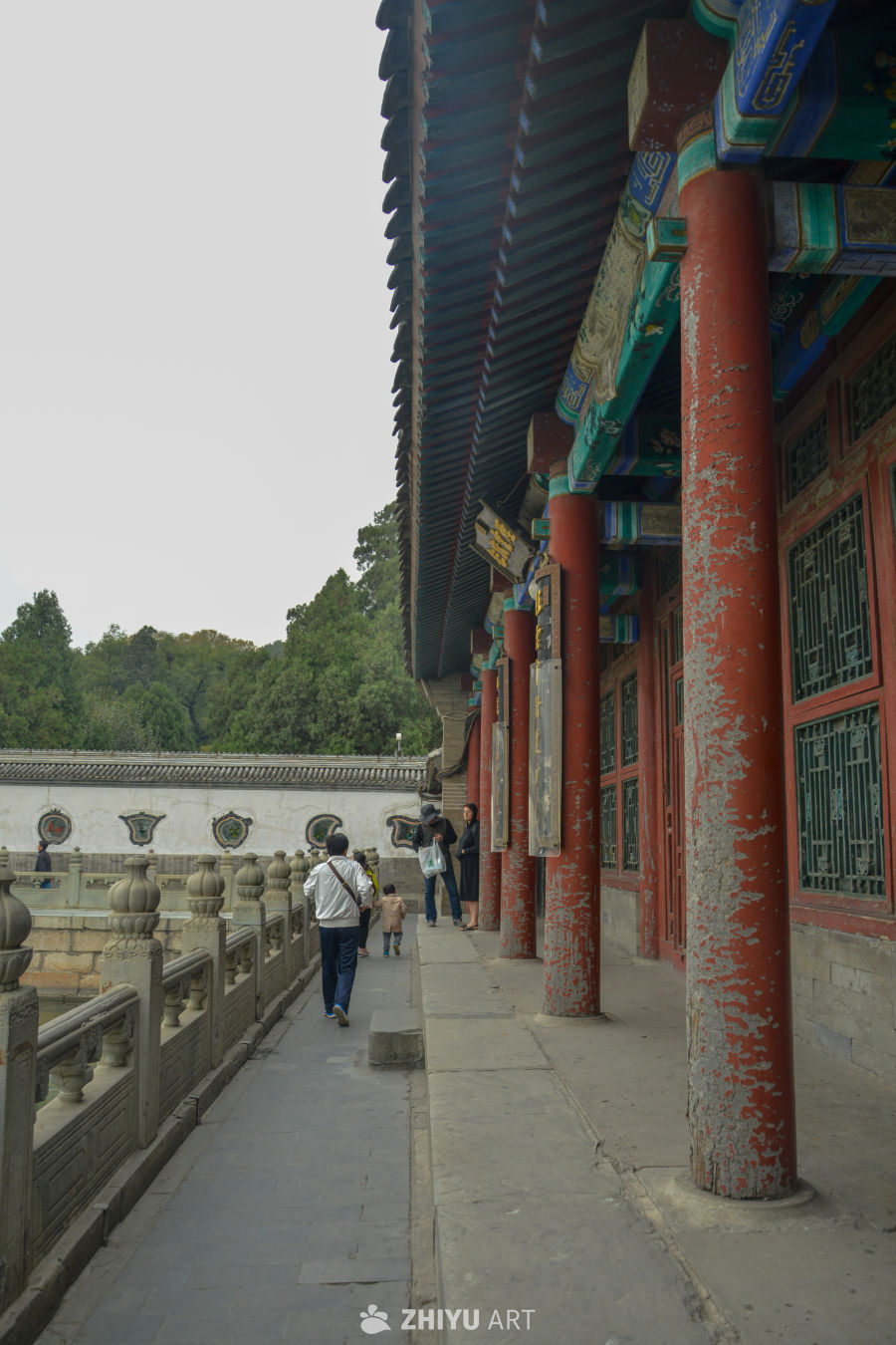 北京颐和园古建筑