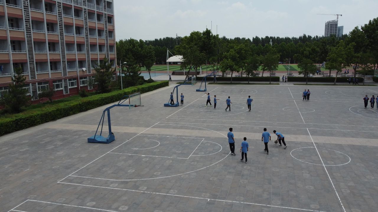 新乡一中南校区学校航拍 11