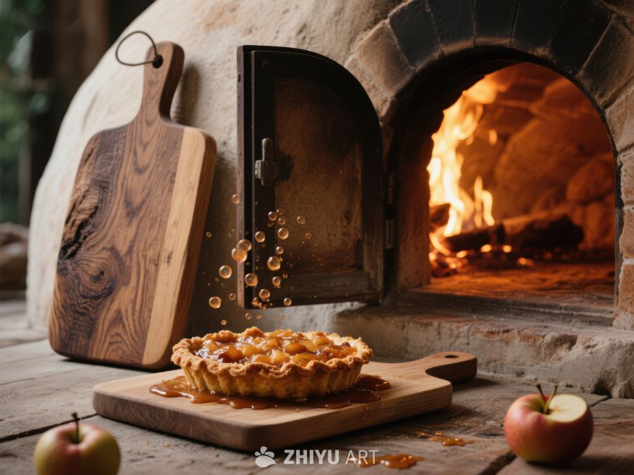 木炉烘焙苹果派 335
