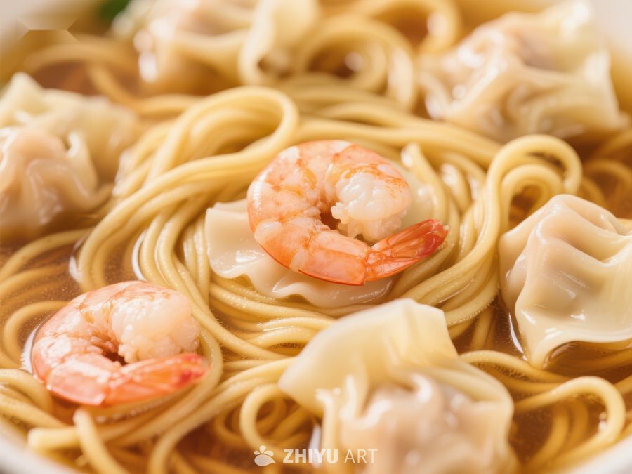 鲜虾云吞面，美味诱人 1242