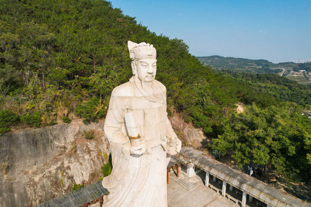 航拍厦门青礁慈济宫保生大帝