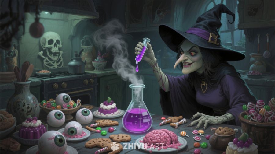 女巫厨房：魔法与甜点的奇妙结合